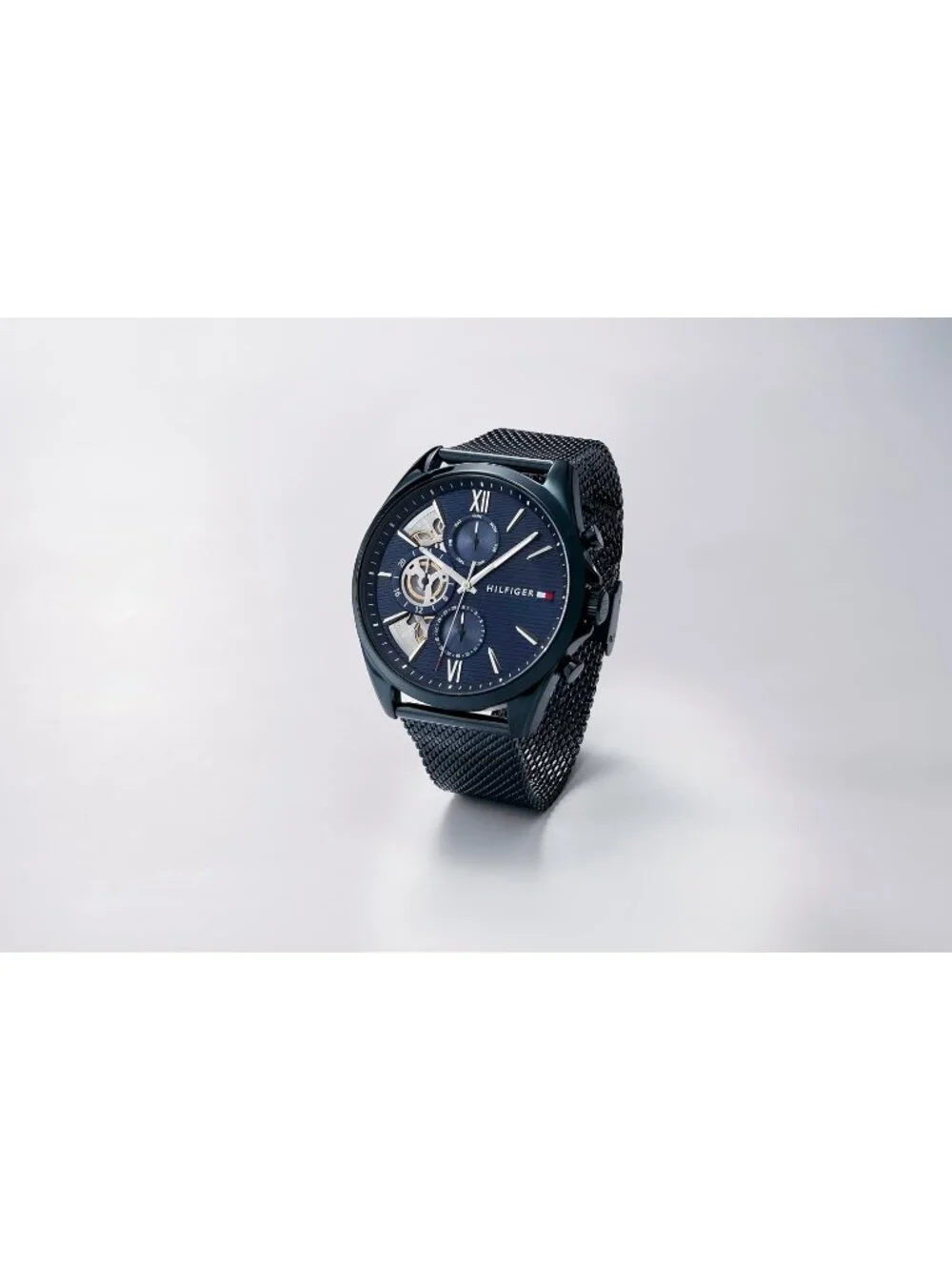 Men's Blue Quartz Multifunction 5ATM/50 Meters Water Resistance Wrist Watch